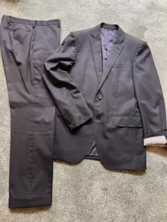 【美品】スーツカンパニー セットアップ ビジネススーツ ストレッチ ネイビー