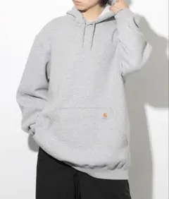 carhartt グレー フード付きパーカー
