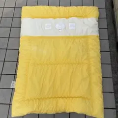 ベビー掛けふとん イエロー ドット柄 100x130cmのサムネイル