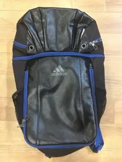 adidas サッカーボールバッグ リュック ブラック ブルー