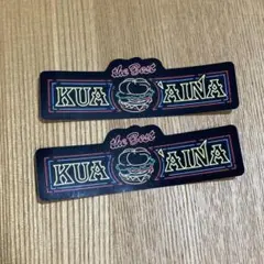 クアアイナ ステッカー ２枚セット