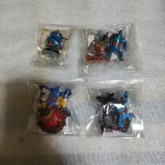 タイムスリップグリコ鉄人28号食玩フィギュア4点まとめ売り美品！