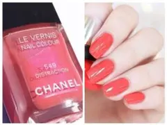 満量60ｇ★廃盤　フラミンゴオレンジCHANEL LE VERNIS＃549