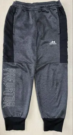 adidas Predator グレー ボトムス(裏起毛)140㎝
