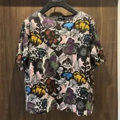 Marimekko x UNIQLO 花柄 半袖Tシャツ XLのサムネイル