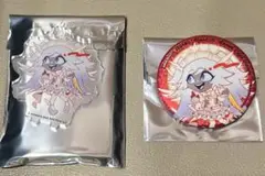 ハズビンホテル　エミリー　缶バッジ　ミニアクリルスタンド