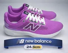 [美品] New balance W413 LP3 パープル 24.5cm