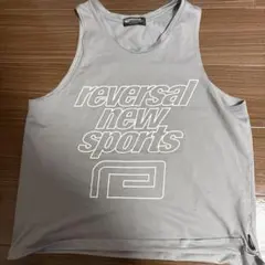 reversal メッシュタンクトップ グレーのサムネイル