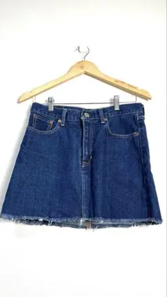 美品☆MOUSSY マウジー✴︎ダメージデニム ミニスカートy2k タイトスカート