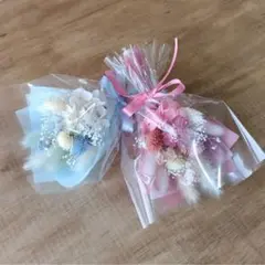 ドライフラワー ラッピングミニブーケ 2束セット No.214