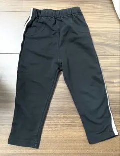 黒 サイドストライプ パンツ80サイズ　ベビーザラス　cojica
