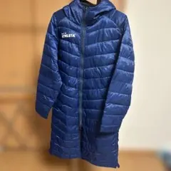 アスレタ♡ベンチコート160 ATHLETA 黒 迷彩 ベンチコート160 ATHLETA アスレタ ベンチコート 黒