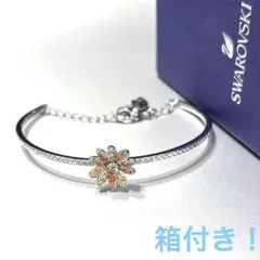 SWAROVSKI スワロフスキー フラワーモチーフ ブレスレット 箱付きのサムネイル