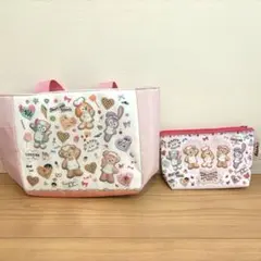 ダッフィー　ハートウォーミングデイズ　お弁当箱　ランチケース　新品未使用 新品未使用】ダッフィー ハートウォーミングデイズ ランチケース