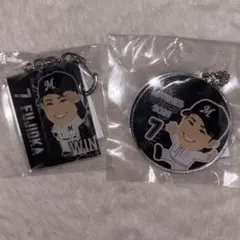 藤岡裕大 千葉ロッテマリーンズ アクリルキーホルダー 2点セット