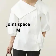 【joint space】Liala×PG BIGカラー バッグリボンブラウスM