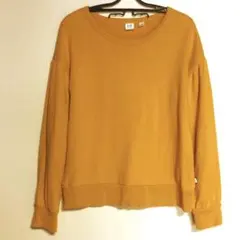 GAP KIDS トレーナー XXL 160cm マスタード イエロー シンプル