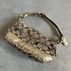 【美品】 コーチ ワンショルダー バッグ アクセサリー ポーチ COACH