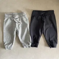 H&M ジョガーパンツ 2本セット スウェットパンツ