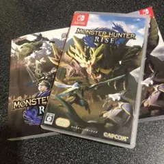 Switch モンスターハンターライズ & ハンティングデータ 攻略本 セット