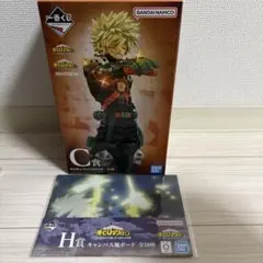 一番くじ ヒロアカ 爆豪勝己 フィギュア キャンバス風ボード - メルカリ