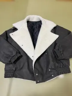 オーバーサイズ ブラックジャケット