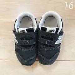 箱あり　16 ニューバランス　IZ373KB2 ブラック　黒　スニーカー　靴