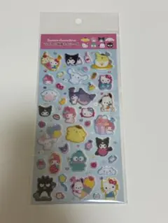 サンリオ ラメ入り樹脂もりシール