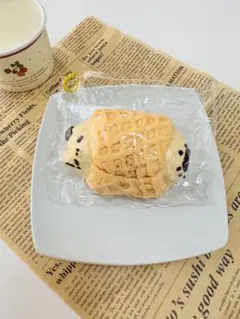 ワッフル型スイーツ スクイーズ