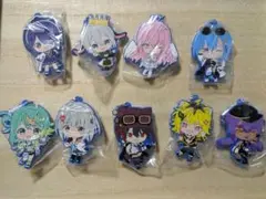 あおぎり高校　ラバーマスコット　9個セット