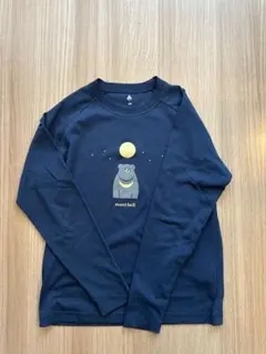 mont-bell クマと月の長袖カットソー 150