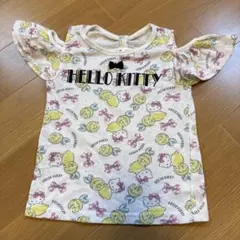 HELLO KITTY フリル袖 Tシャツ110㎝
