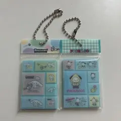サンリオキャラクターズ タイルシールミニチュアチャーム シナモン ポチャッコ