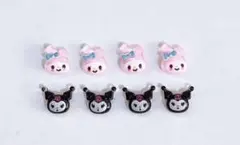 マイメロディ クロミちゃん パーツ8個セット♡