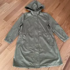 美品‼️プラステ　ナイロンストレッチブロードパーカーコート