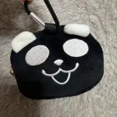グラニフ ポーチ付きエコバッグ ビューティフルシャドー×ブラックパンダ イオン