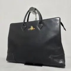 【極希少】ヴィヴィアンウエストウッド ビジネスバッグ シルバーオーブ レザー 黒 2025年最新】Vivienne Westwood メンズ ビジネスバッグの人気アイテム