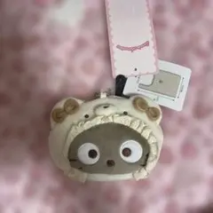 チョコキャット チャーム付 エコバッグ ブラウン ロリータ ラテクマ