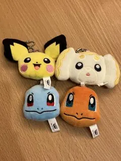【ポケモン】ぬいぐるみキーホルダーセット