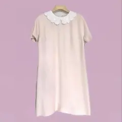 miumiuヒョウ柄ジャガード袖フリルワンピース36 - メルカリ
