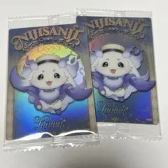 にじさんじウエハース メタリックプラカード ルンルン