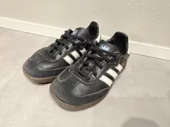 adidas Samba 16cm ブラック/ホワイト