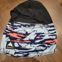 BURTON カモフラージュ スノーボード帽子 L/XL