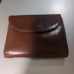 IL BISONTE】イタリア製ヌメ革リアルレザー二つ折り財布 飴色 - メルカリ