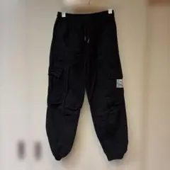 ブラック カーゴパンツ ジョガーパンツ