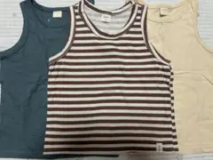 韓国子供服 タンクトップ 3点セット 100cm 相当