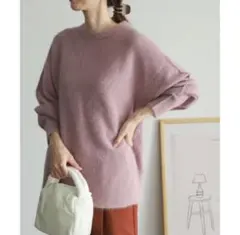 アーバンリサーチドアーズ　ヘアリーニットチュニック　M