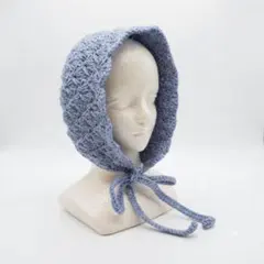初回限定セール‼️ハンドメイド　アクリル毛糸　ボンネット　バラクラバ‼️のサムネイル