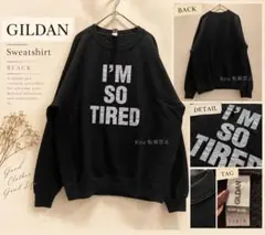 GILDAN スウェット ブラック L