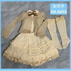 SD スーパードルフィー ボークス ナチュラルカントリー お迎えドレス 服